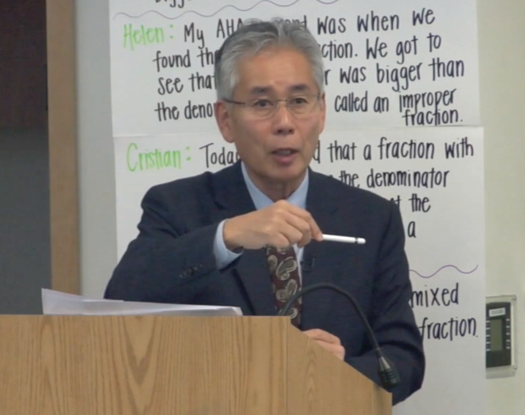 Dr. Akihiko Takahashi delivers a final commentary